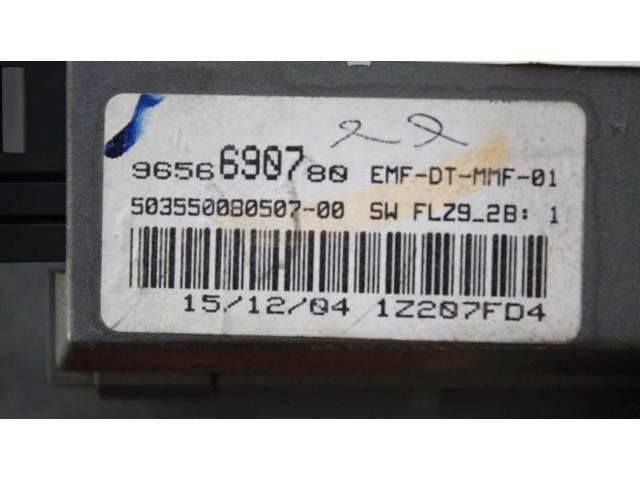 Řídící jednotka 9656690780, 9656690780   Peugeot 407 2005
