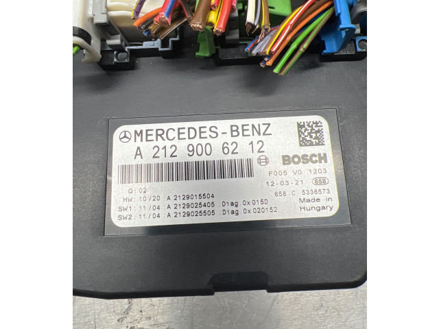   Pojistková skříňka A2129006212, A2129015504   Mercedes-Benz E W212 2013