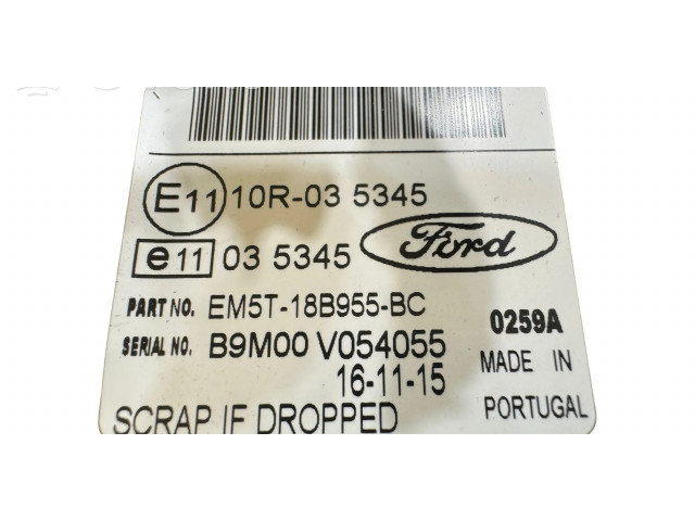 Дисплей    EM5T18B955BC, 10R035345   Ford Transit Custom