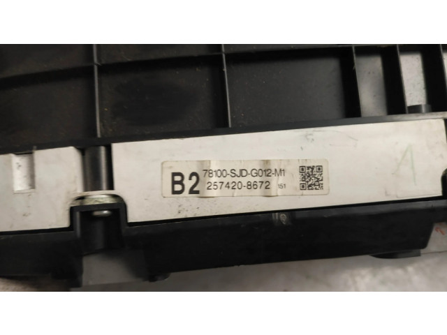 Přístrojová deska  Honda FR-V 2006 78100SJDG012M1  