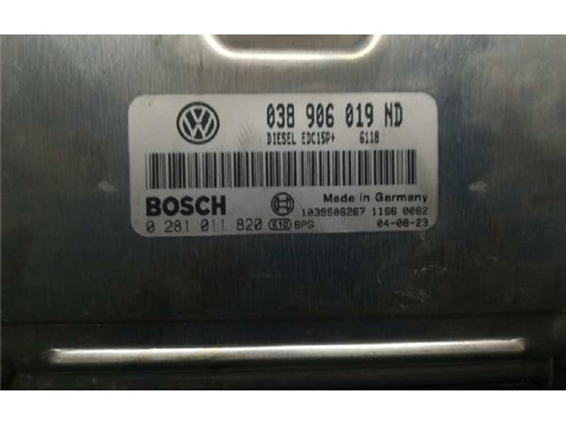 Řídící jednotka 38906019ND   Volkswagen Polo I 86 2004