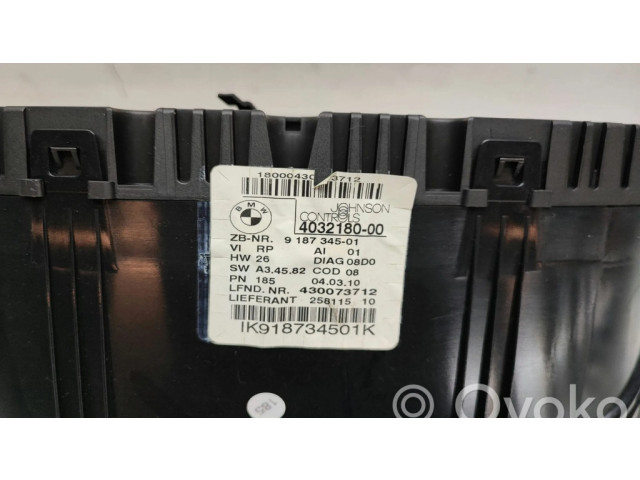 Панель приборов 9187345, 403218000   BMW X1 E84       
