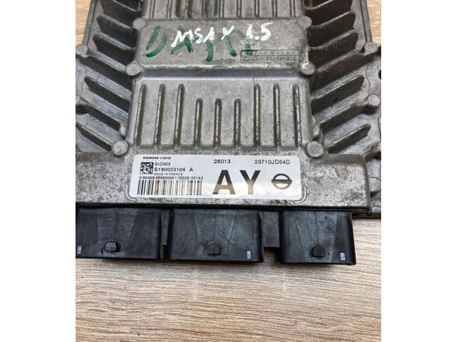 Řídící jednotka 23710JD54D, S180033104   Nissan Qashqai 2006