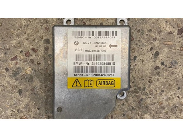 Блок подушек безопасности 65776920848, 31692084801Q   BMW 5 E39