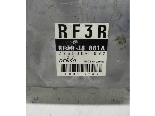 Комплект блоков управления RF3R18881A, 2758005092   Mazda Premacy