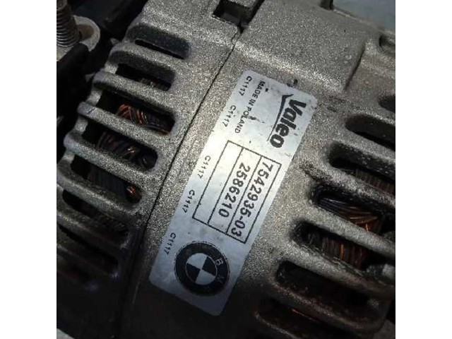 Генератор 640822R, 6CANALES180AH   BMW 7 E65 E66 4.8     