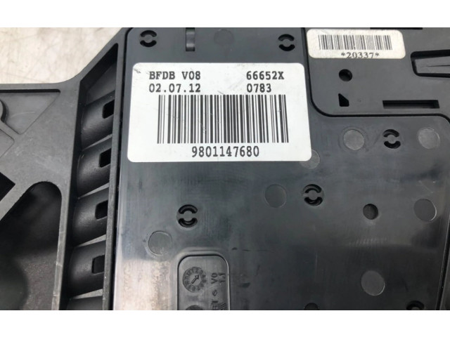   Pojistková skříňka 9801147680, 66652X   Citroen C3 2013