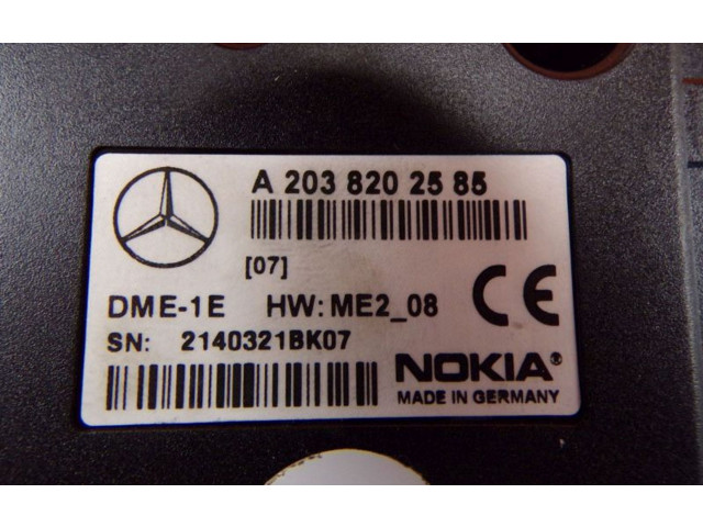 Блок управления A2038202585, A2038202585   Mercedes-Benz CLK A209 C209