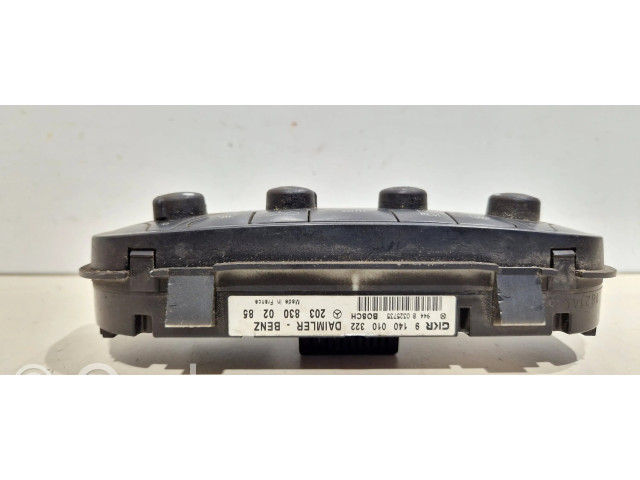 Блок управления климат-контролем 9140010322   Mercedes-Benz C W203