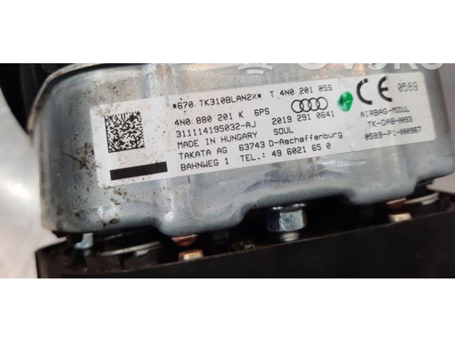 Подушка безопасности водителя 4N0880201K, 4N020105S   Audi e-tron