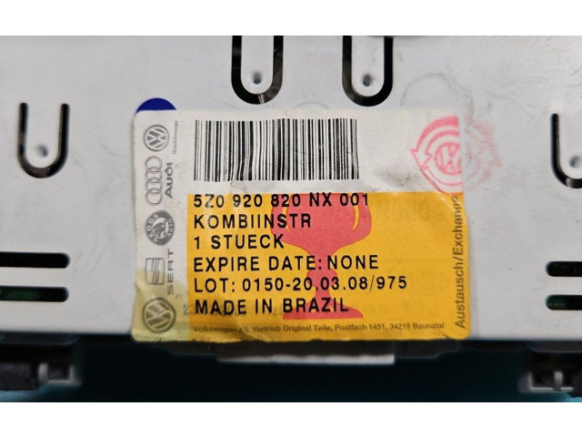 Панель приборов 5Z0920820NX, IMPRK1429269   Volkswagen Fox       