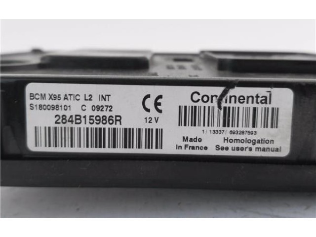 Блок комфорта 8200412549, 284B15986R   Renault Scenic RX   