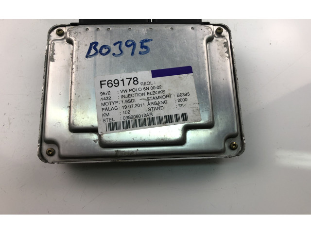 Блок управления двигателя 038906012AR   Volkswagen Polo III 6N 6N2 6NF