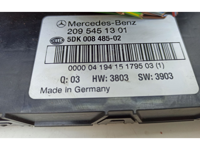 Řídící jednotka 2095451301, 5DK00848502   Mercedes-Benz CLK A209 C209 2004