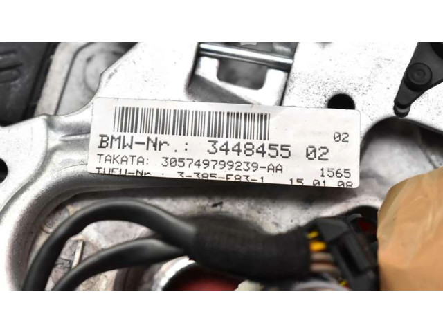 Руль BMW X3 E83  2003 - 2010 года 3448455, 3448455      