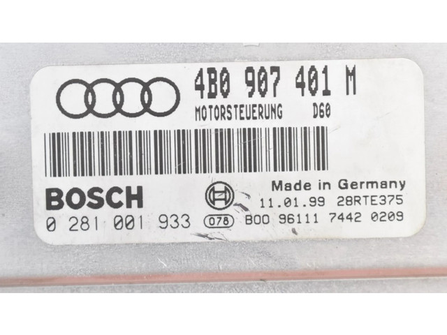 Řídící jednotka 4B0907401M, 4B0907401M   Audi A6 Allroad C5 1999