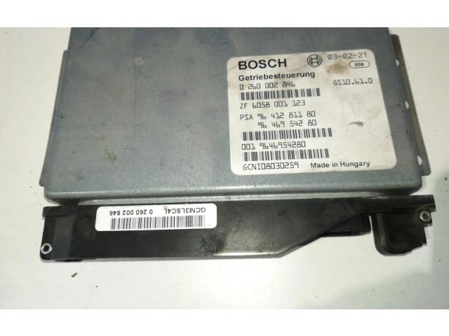 Блок управления коробкой передач 0260002846, 0260002846   Peugeot 207