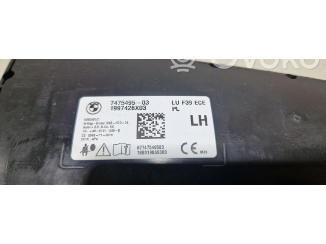 Подушка безопасности в сиденье 0261500109, 1364759787004   BMW 7 F01 F02 F03 F04