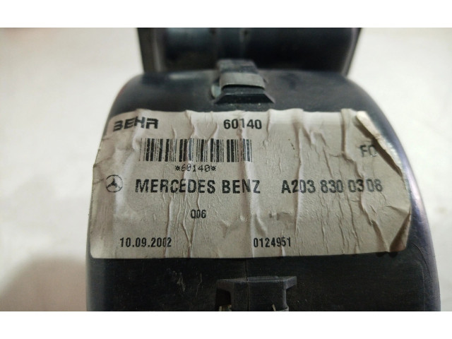 Вентилятор печки    A2038300308, A2038300308   Mercedes-Benz CLK A209 C209