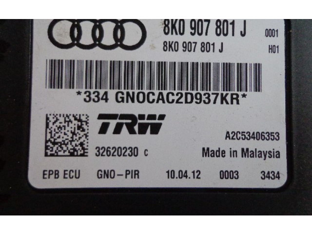 Vstřikovací lišta 8K0907801J, 8K0907801J   Audi A5 Sportback 8TA    CLAB(Euro 5) 