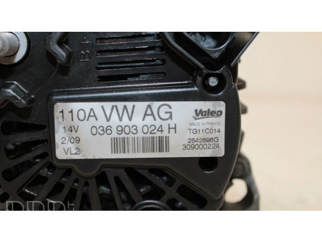 Генератор 036903024H   Volkswagen Golf VI 1.4     