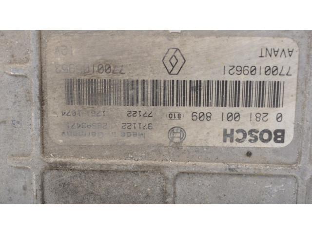 Блок управления двигателя 7700109621   Renault Scenic I