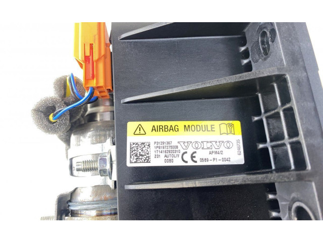 Подушка безопасности пассажира 31291367, 31291367   Volvo V40 Cross country