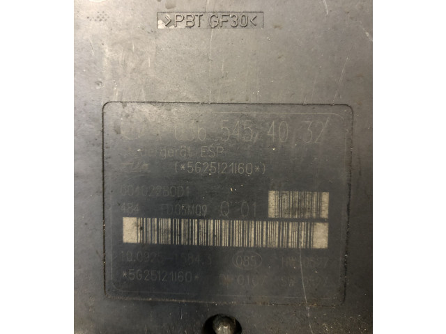 Блок АБС A0064310312Q01, A0365454032   Mercedes-Benz  C W203  2000 - 2007 года