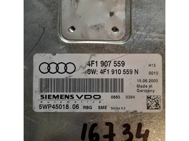 Блок управления двигателя 4F1907559, 4F1910559N   Audi A6 S6 C6 4F