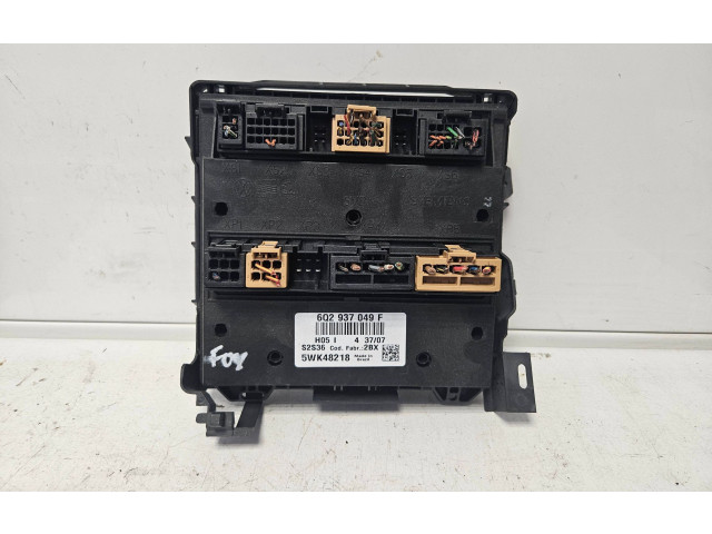 Блок комфорта 6Q2937049F, 5WK48218   Volkswagen Fox   