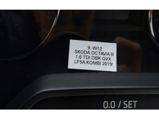 Přístrojová deska  Skoda Octavia Mk3 (5E) 2016 5E0920981B  