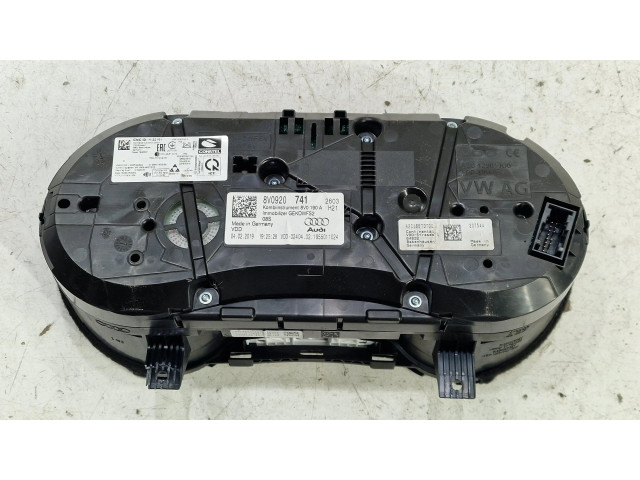 Панель приборов 8V0190A, 8V0920741   Audi A3 S3 8V       