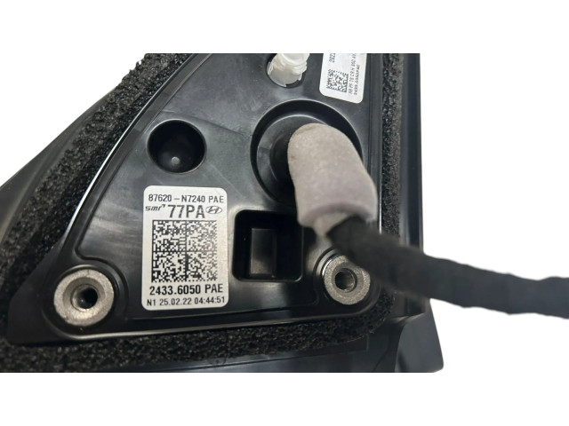 Zpětné zrcátko pravé Hyundai Tucson IV NX4 2022  87620N7240, 24336050  