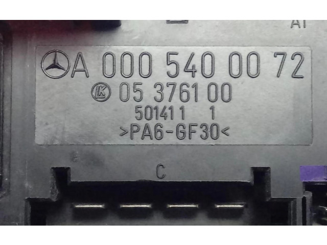 Блок предохранителей A0005400072   Mercedes-Benz CLK A209 C209    