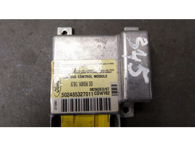 Блок подушек безопасности 97BG14B056DD, 502485327010   Ford Mondeo MK IV