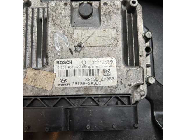 Řídící jednotka 391992ABB3, 0281031420   Hyundai ix35 2009