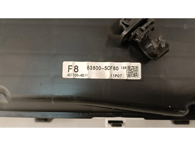 Přístrojová deska  Toyota Prius c 2012 838005CF80, 4573004511  