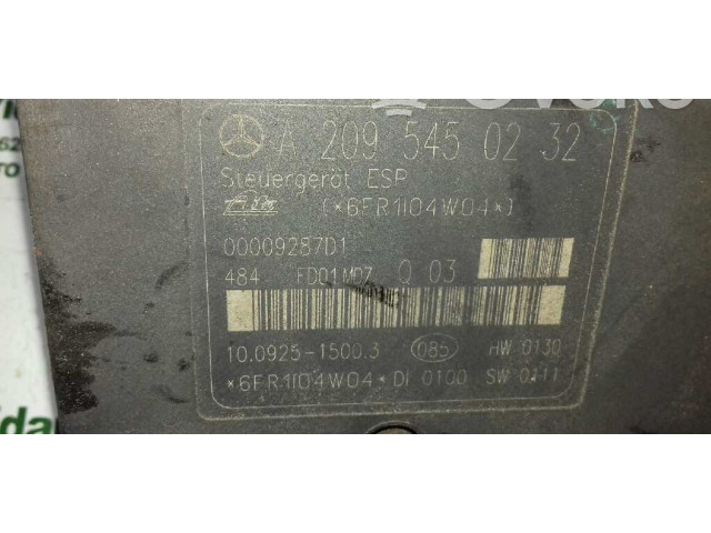 Jednotka ABS A2095450232, A0034319412   Mercedes-Benz C W203 2004