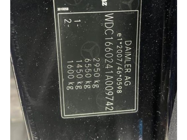 Блок управления климат-контролем    Mercedes-Benz ML W166