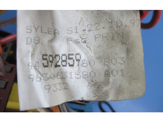   Pojistková skříňka 9459288180, 9459288180   Peugeot 406 1998