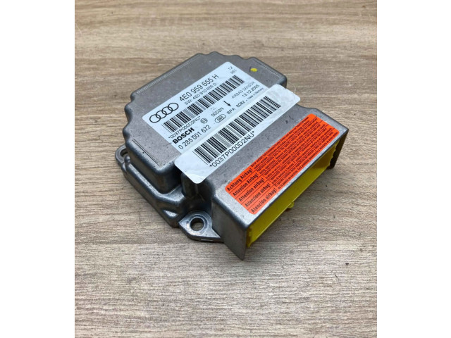 Блок подушек безопасности 4E0959655H, 4E0910655D   Audi A8 S8 D3 4E
