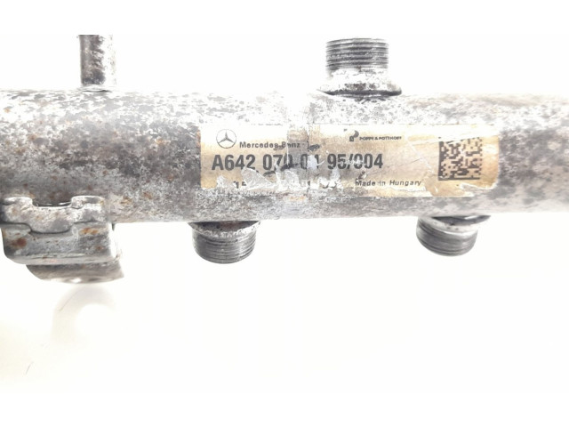 Vstřikovací lišta 6420700495, 6110780449   Mercedes-Benz GL X164    OM 642.940 