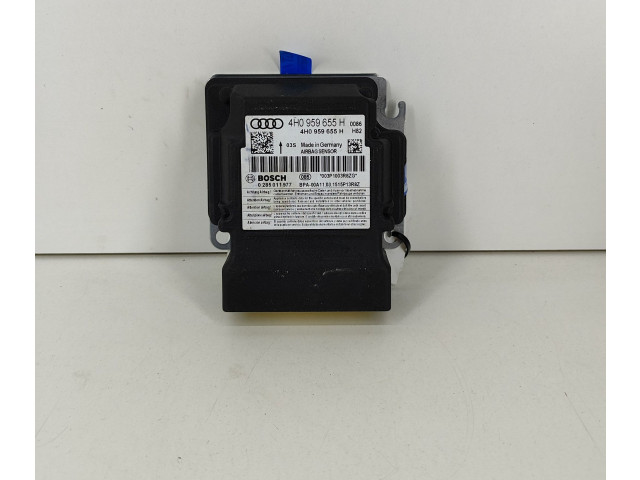 Блок подушек безопасности 4H0959655H, 0285011977   Audi A6 S6 C7 4G