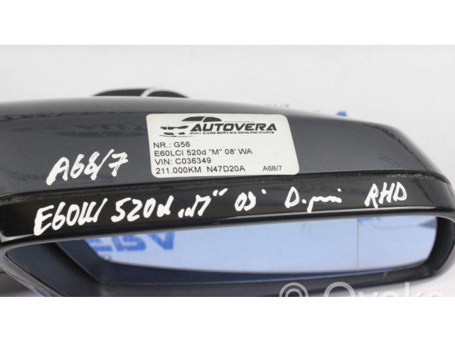 Zpětné zrcátko pravé BMW 5 E60 E61 2004    