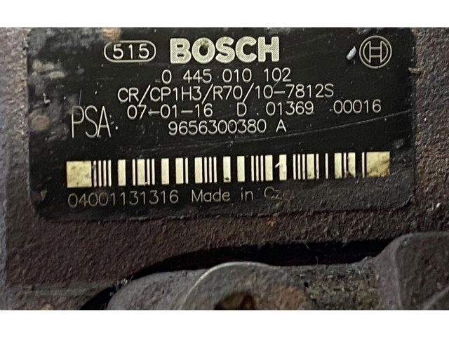 Vstřikovací čerpadlo 9656300380A   Citroen Berlingo  pro naftový motor 1.6 9HX 9HX