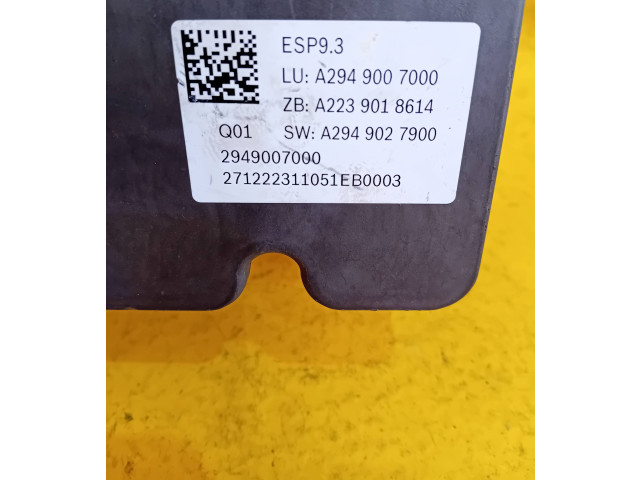 Zpětné zrcátko  Mercedes-Benz S W223 2020  A2949004400, A2949004400  