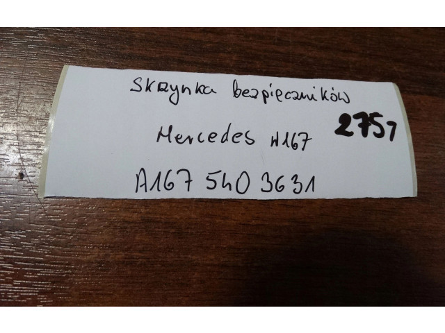   Pojistková skříňka A1675403631   Mercedes-Benz GLE W167 2024
