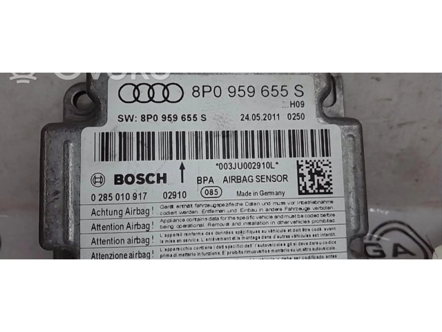 Блок подушек безопасности 8P0959655SZ05   Audi A3 S3 A3 Sportback 8P