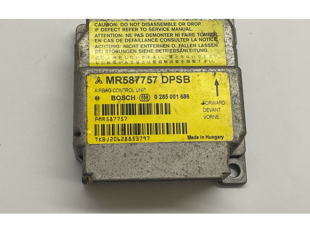 Блок управления надувных подушек MR587757, 0285001681   Mitsubishi Colt