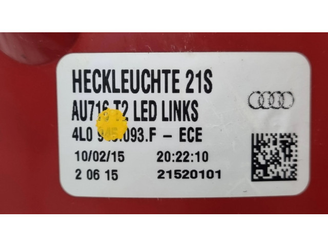 Задний фонарь Комплект 4L0945093F, 21520101    Audi Q7 4L   2005-2015 года